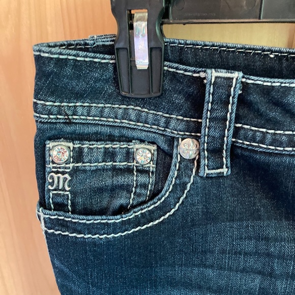 LAST DAY! Miss Me Embroidered Jeans - Picture 4 of 13